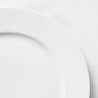 Apilco Beaded Hemstitch Porcelain Dinner Plates