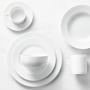 Apilco Beaded Hemstitch Porcelain Soup Plates
