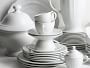 Video 1 for Apilco Beaded Hemstitch Porcelain Dinnerware Sets