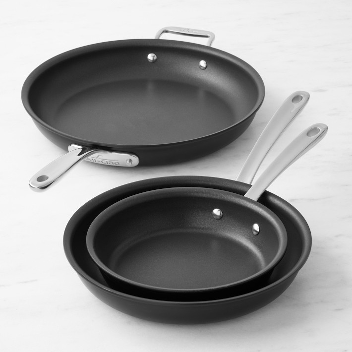 All-Clad NS Pro™ Nonstick 3-Piece Fry Pan Set