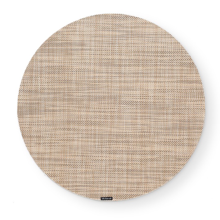 Chilewich Mini Basketweave Round Placemats