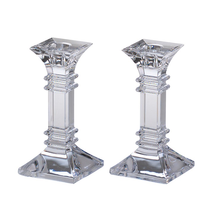 Waterford Treviso Candlestick, Pair, 6"