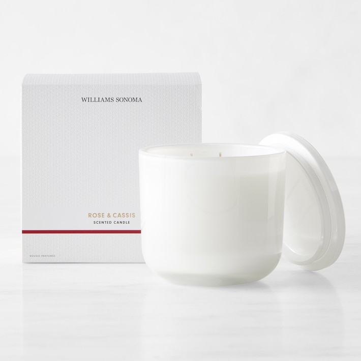 Home Fragrance Large Candle, Rose and Cassis Williams Sonoma