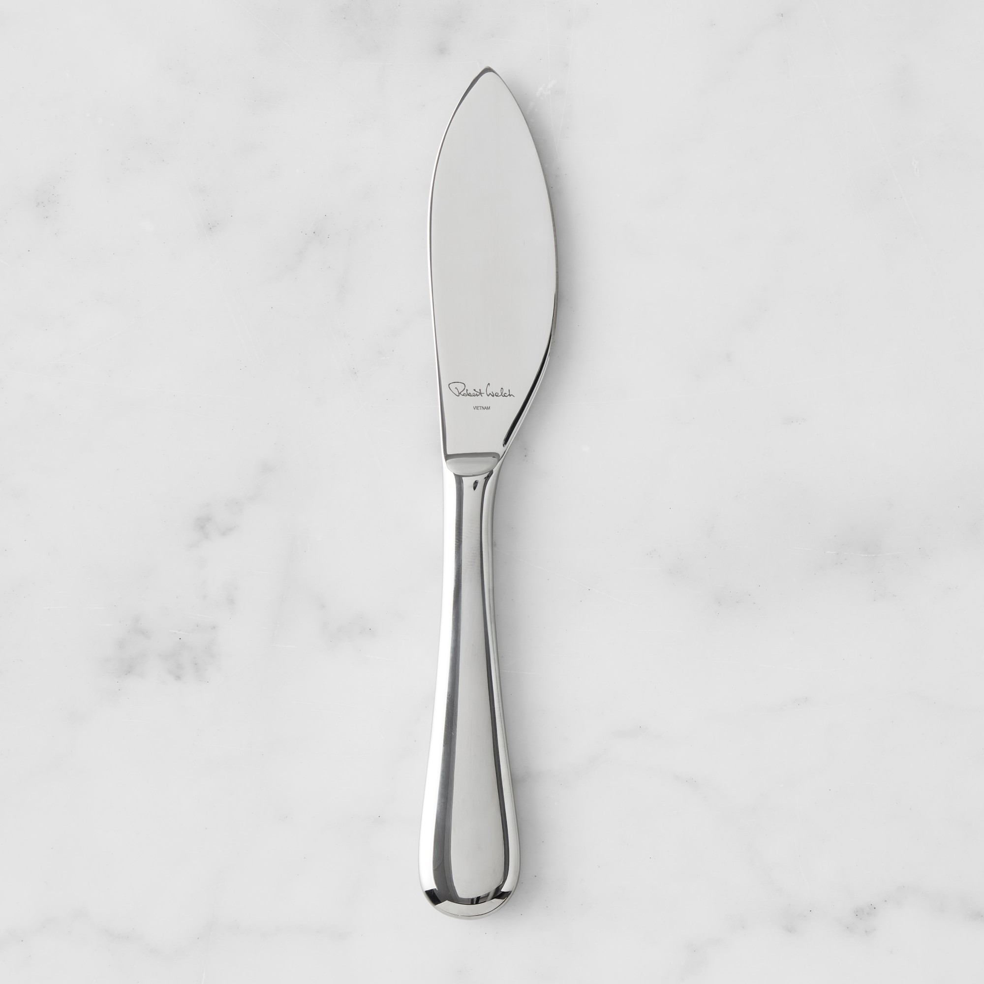 Robert Welch Kingham Mirror Parmesan Cheese Knife, 7"