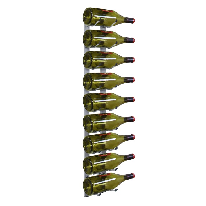 Vinotemp 9-Bottle Epicureanist Metal Wine Rack