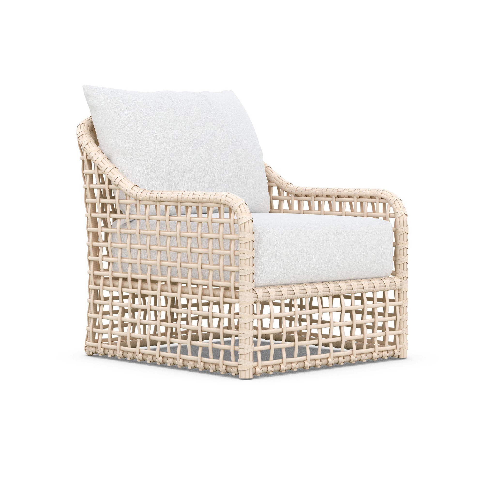 Cabrera All-Weather Open Weave Club Chair