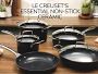 Video 1 for Le Creuset Ceramic Nonstick Shallow Braiser with Glass Lid
