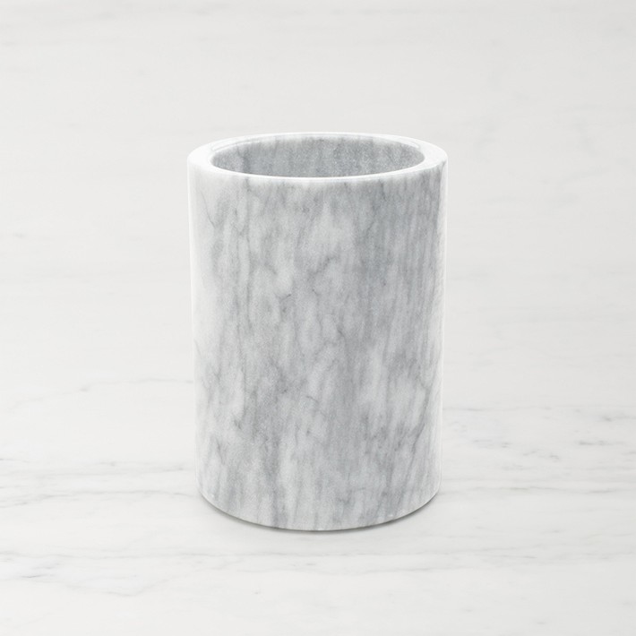 White Marble Wine Chiller Williams Sonoma