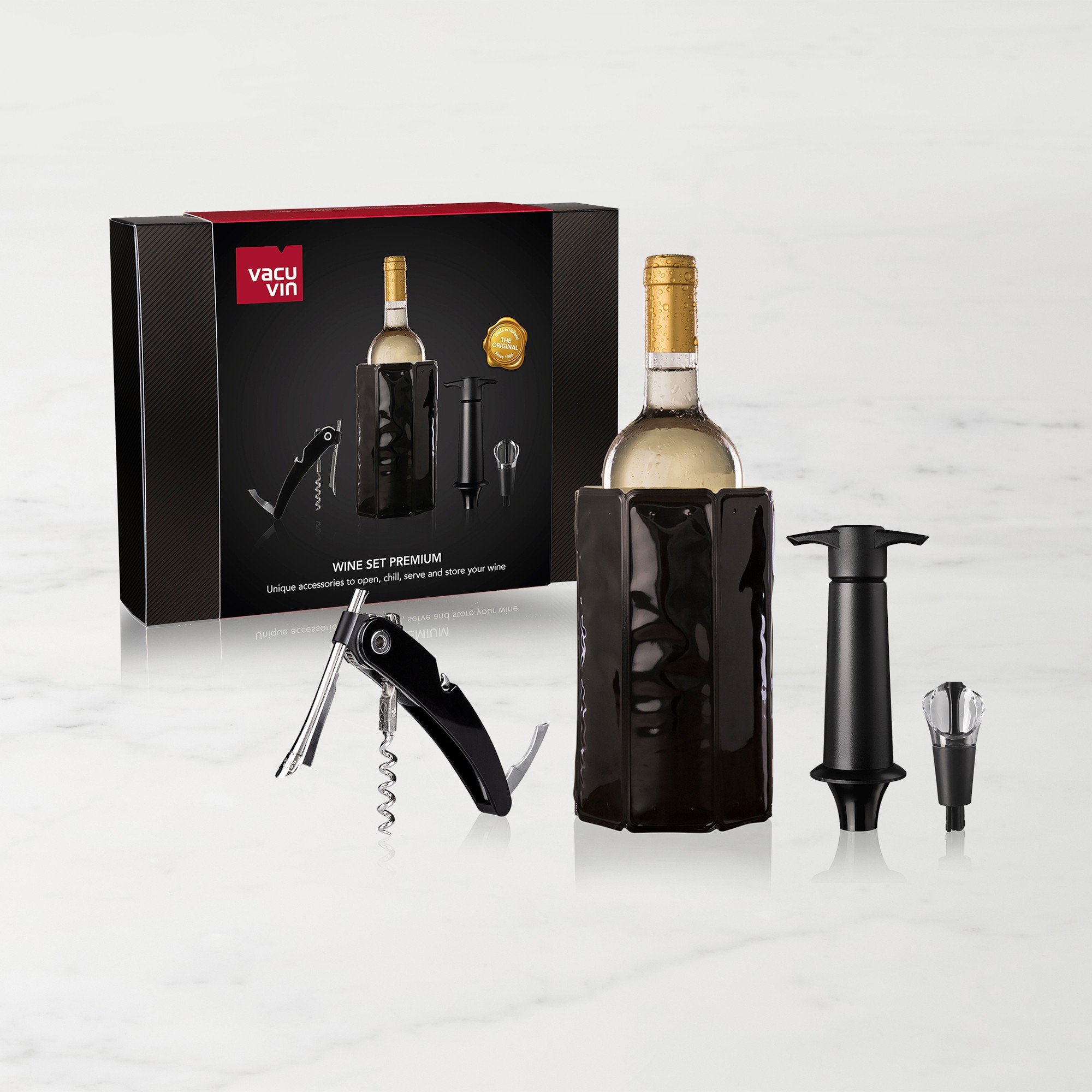 Vacu Vin Wine Premium Set, Set of 4