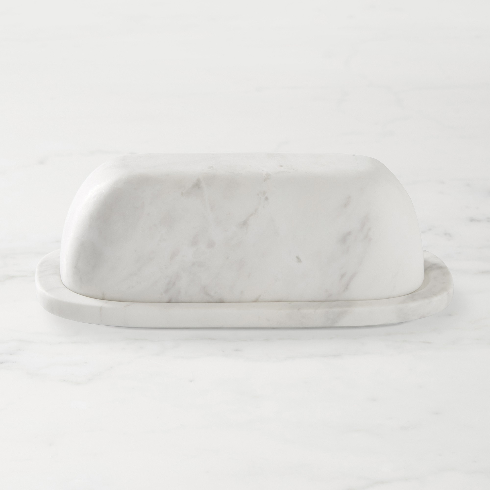 Williams Sonoma Marble Butter Dish