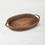 Nito Oval Serving Tray with Handles