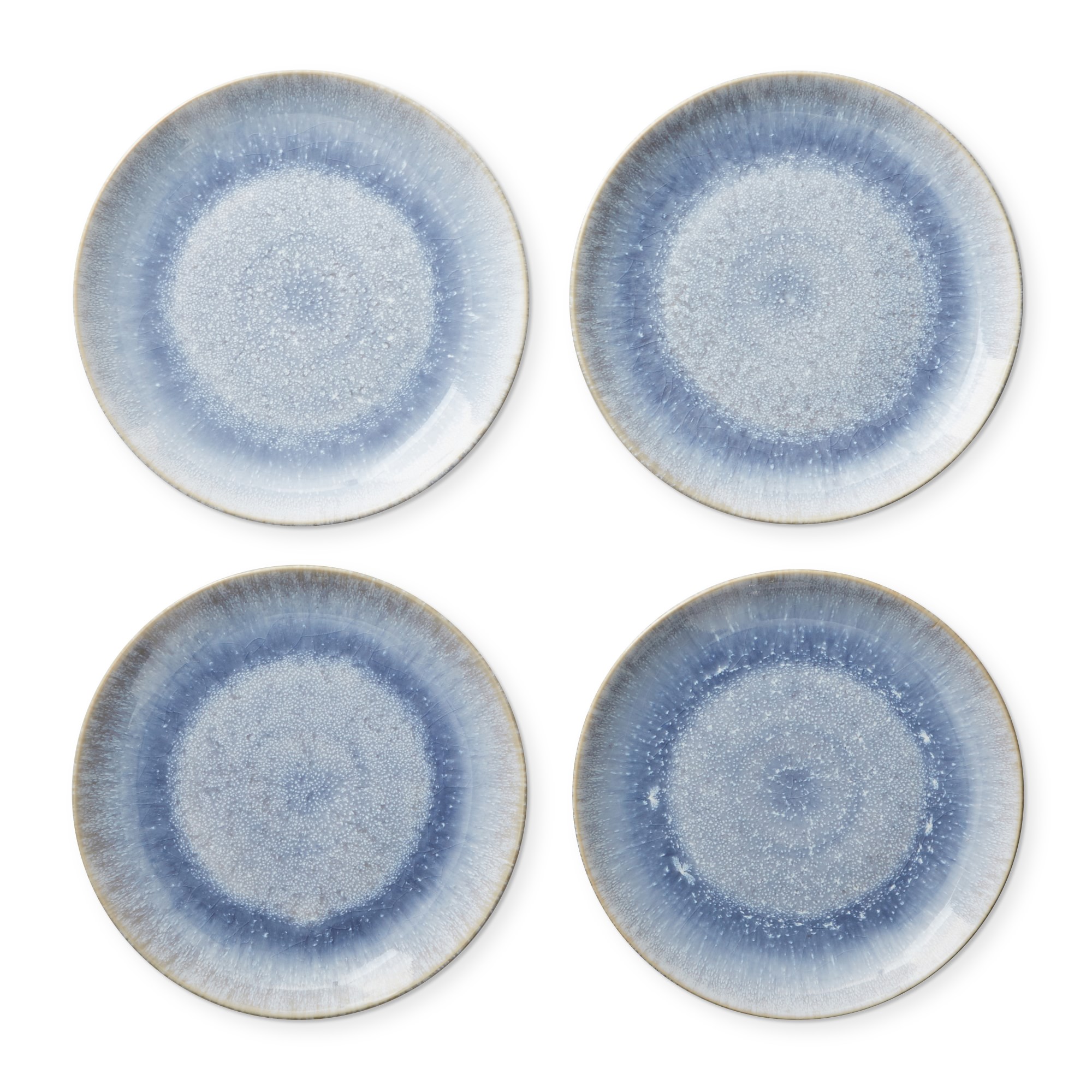 Cyprus Reactive Glaze Salad Plates