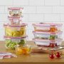 Pyrex Freshlock Storage Set, Set of 16