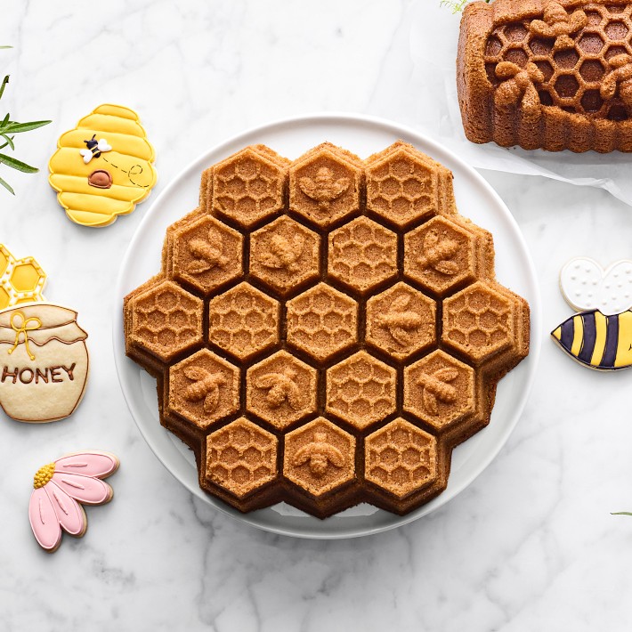 Nordic Ware Honeycomb Cake Pan Seasonal Cake Pan Williams Sonoma