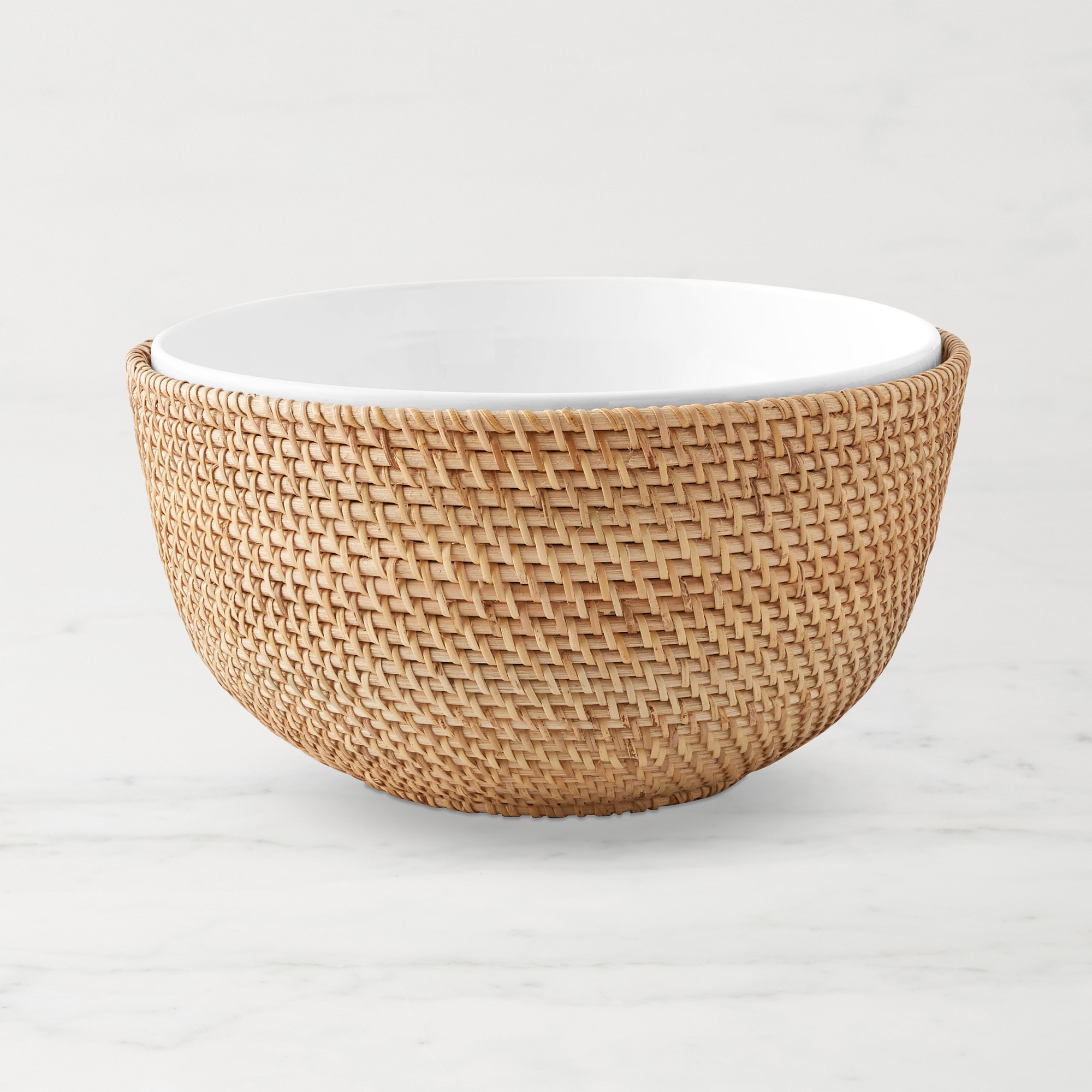 Light Woven Salad Bowl