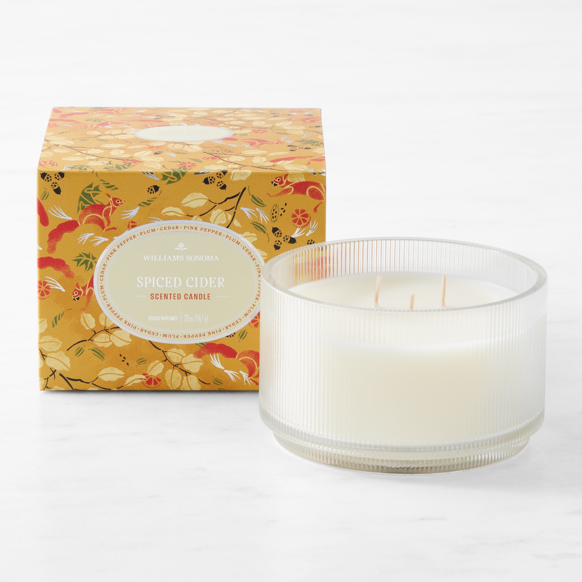 Williams Sonoma Seasonal Home Scents Triple Wick Candle, Spiced Cider