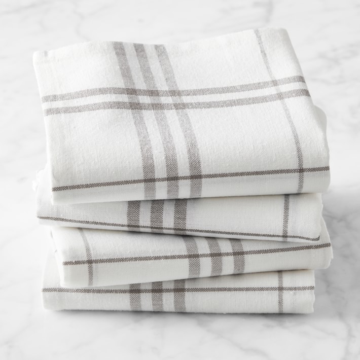 Open Kitchen by Williams Sonoma Towels, Set of 4, Grey