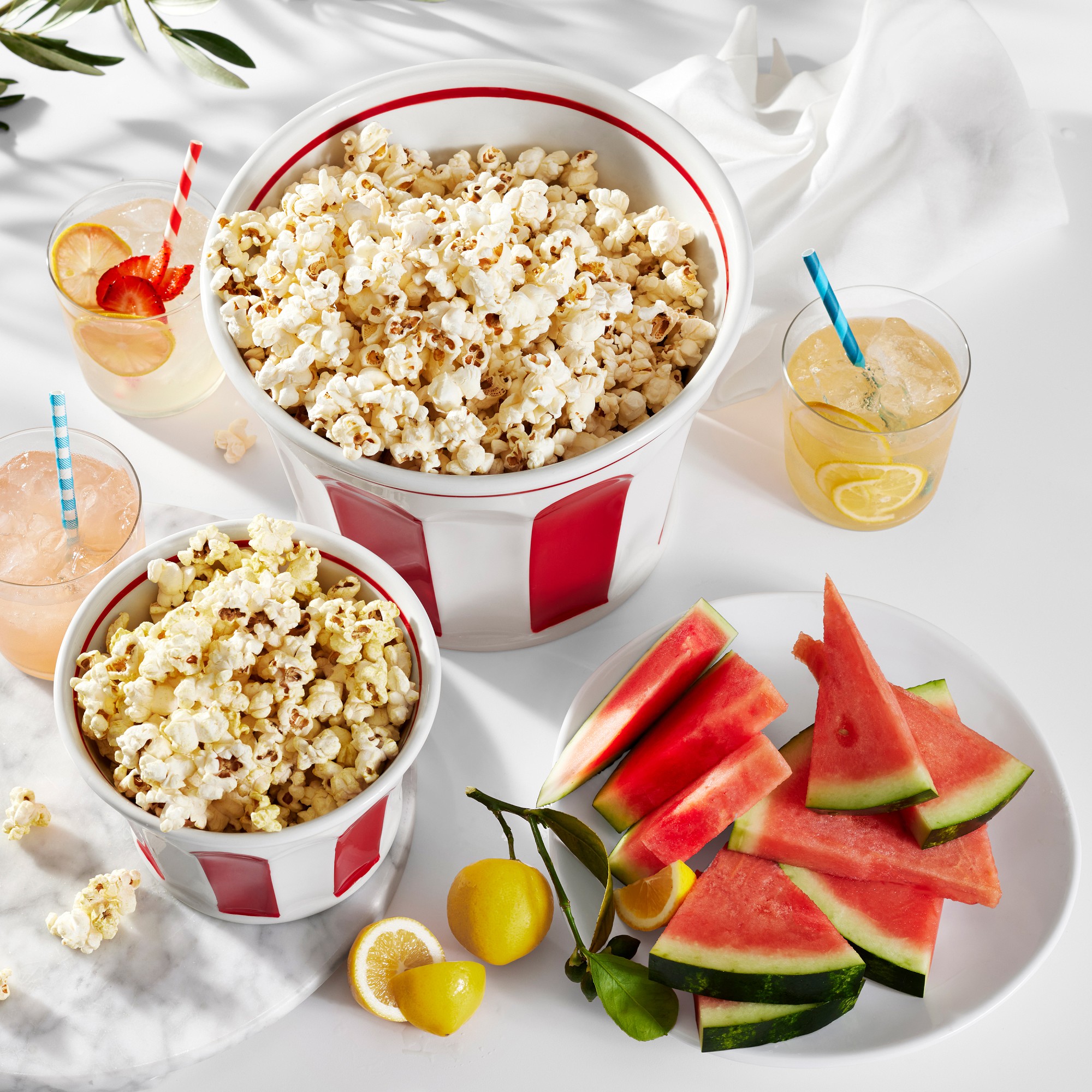 Movie Night Popcorn Bowl