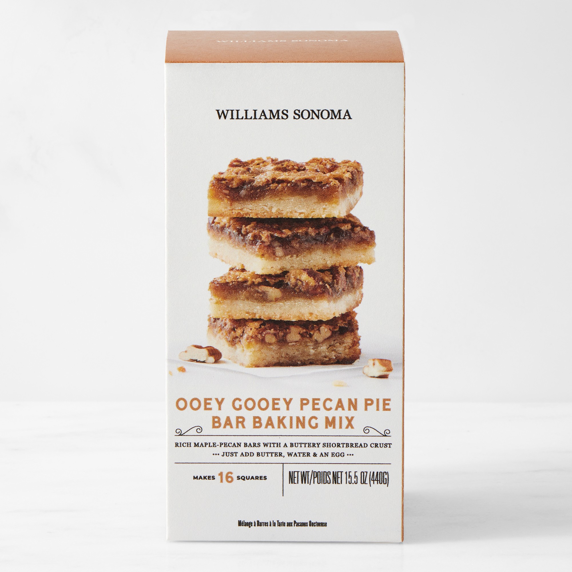Williams Sonoma Ooey Gooey Maple Pecan Pie Bar Baking Mix