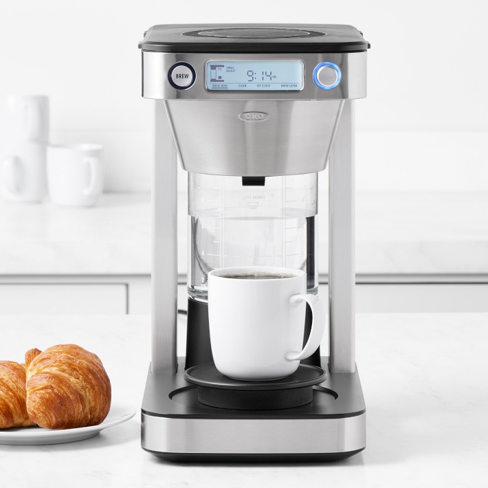 Podless single serve coffee maker sale