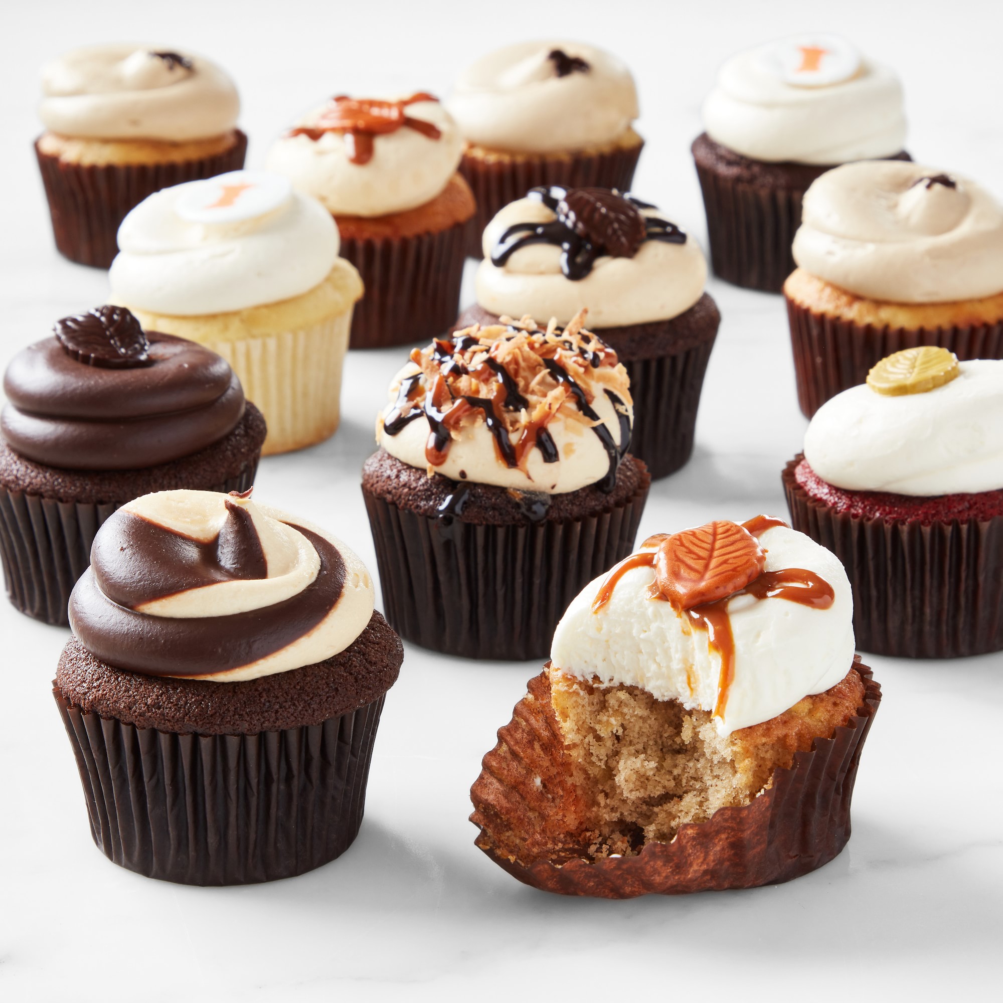 No Kid Hungry® Georgetown Cupcake Fall Cupcake Sampler, Set of 12