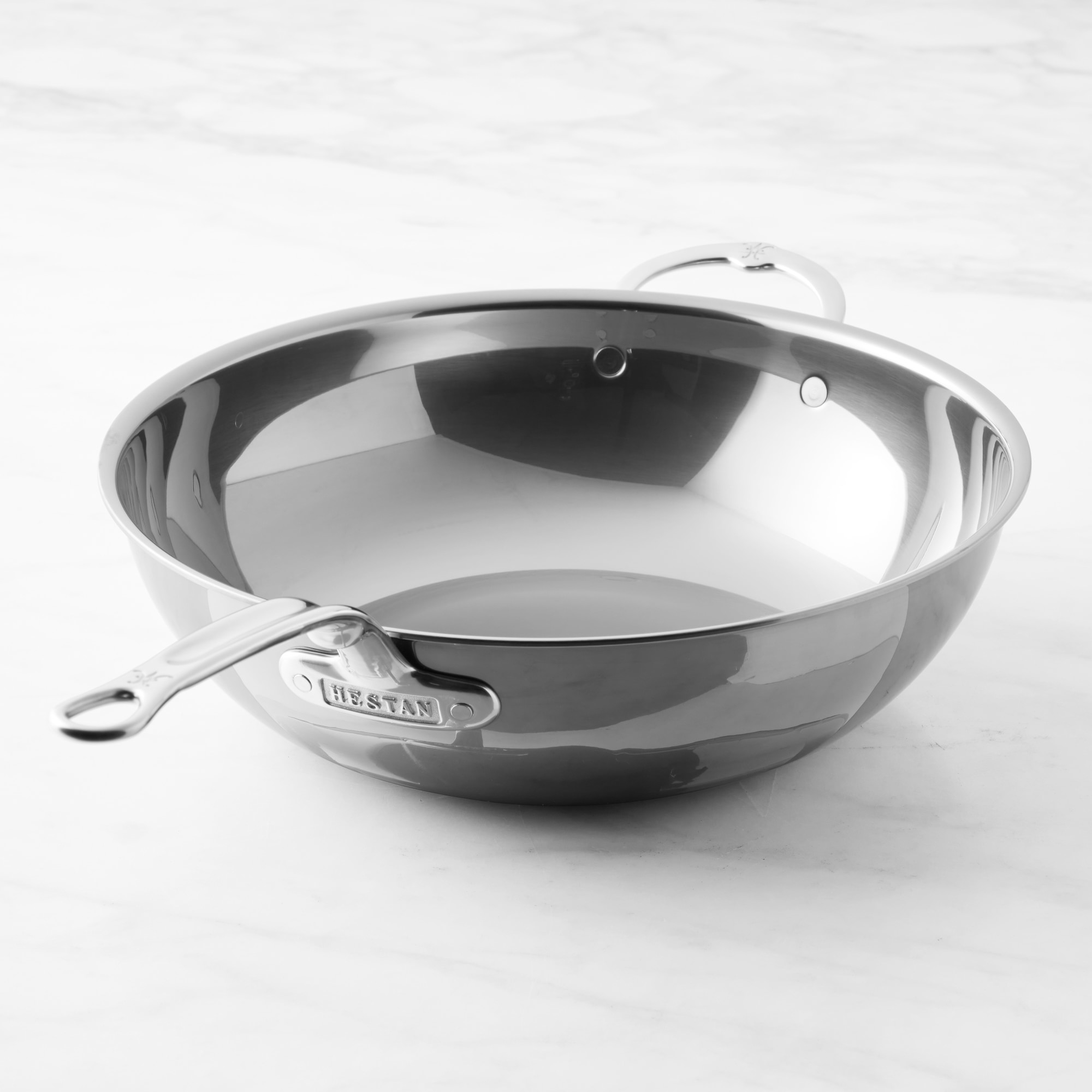 Hestan NanoBond® Titanium Stainless-Steel Chef's Pan, 14"