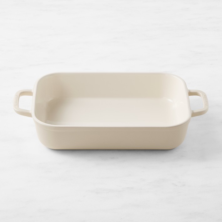 (Color: Brioche) Le Creuset San Francisco Stoneware Rectangle Baking Dish