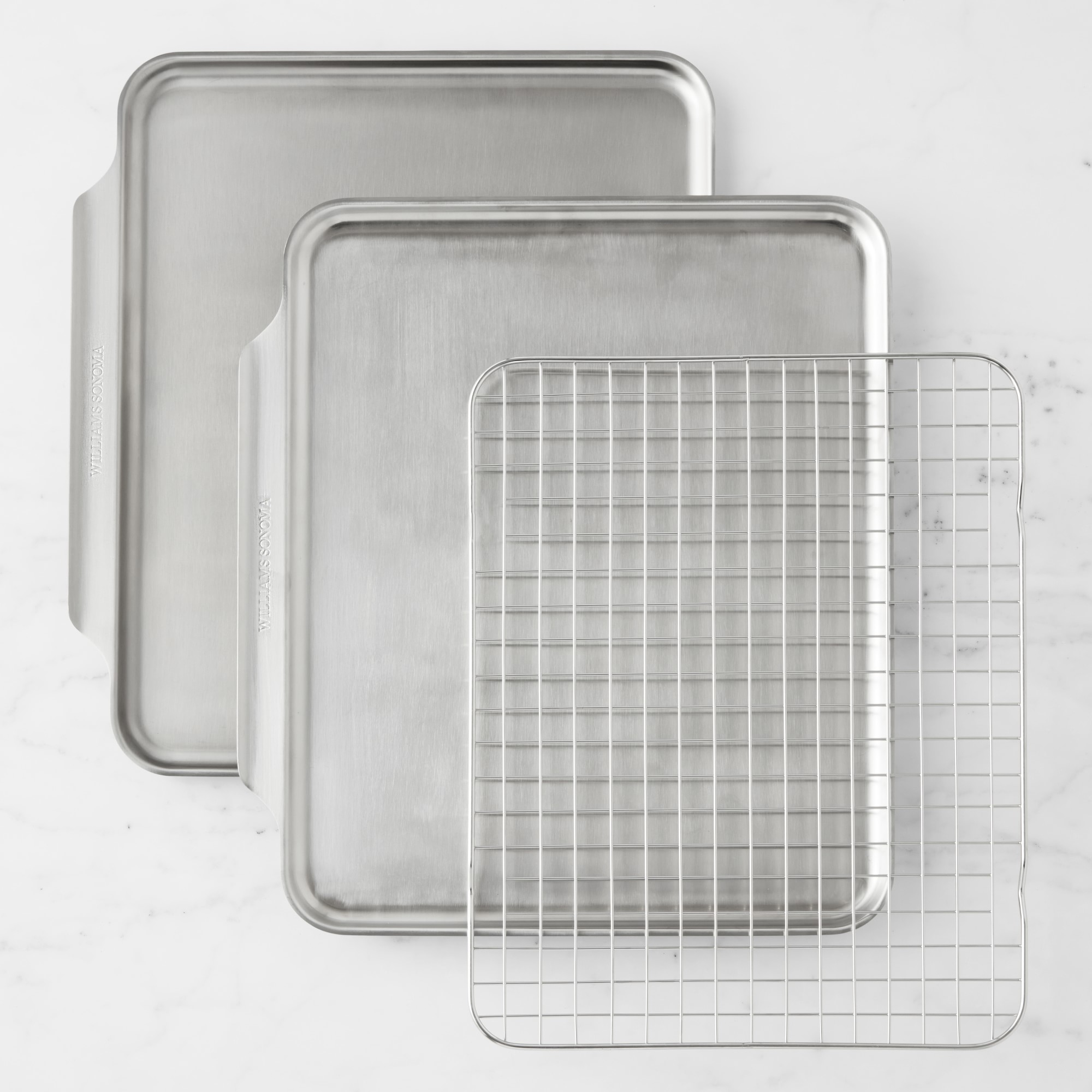 Williams Sonoma Thermo-Clad Stainless Steel Ovenware