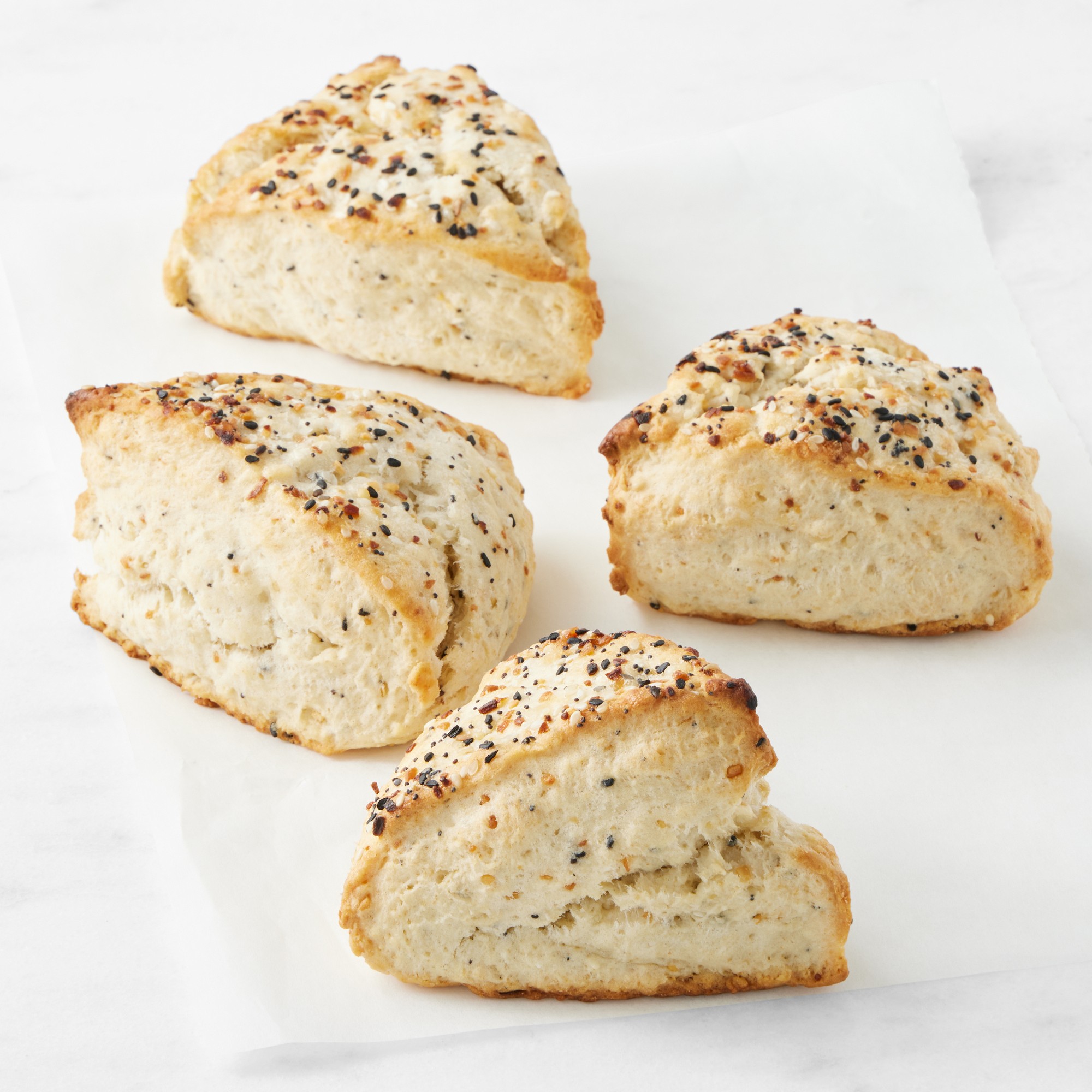 Everything Bagel Seasoning Scones