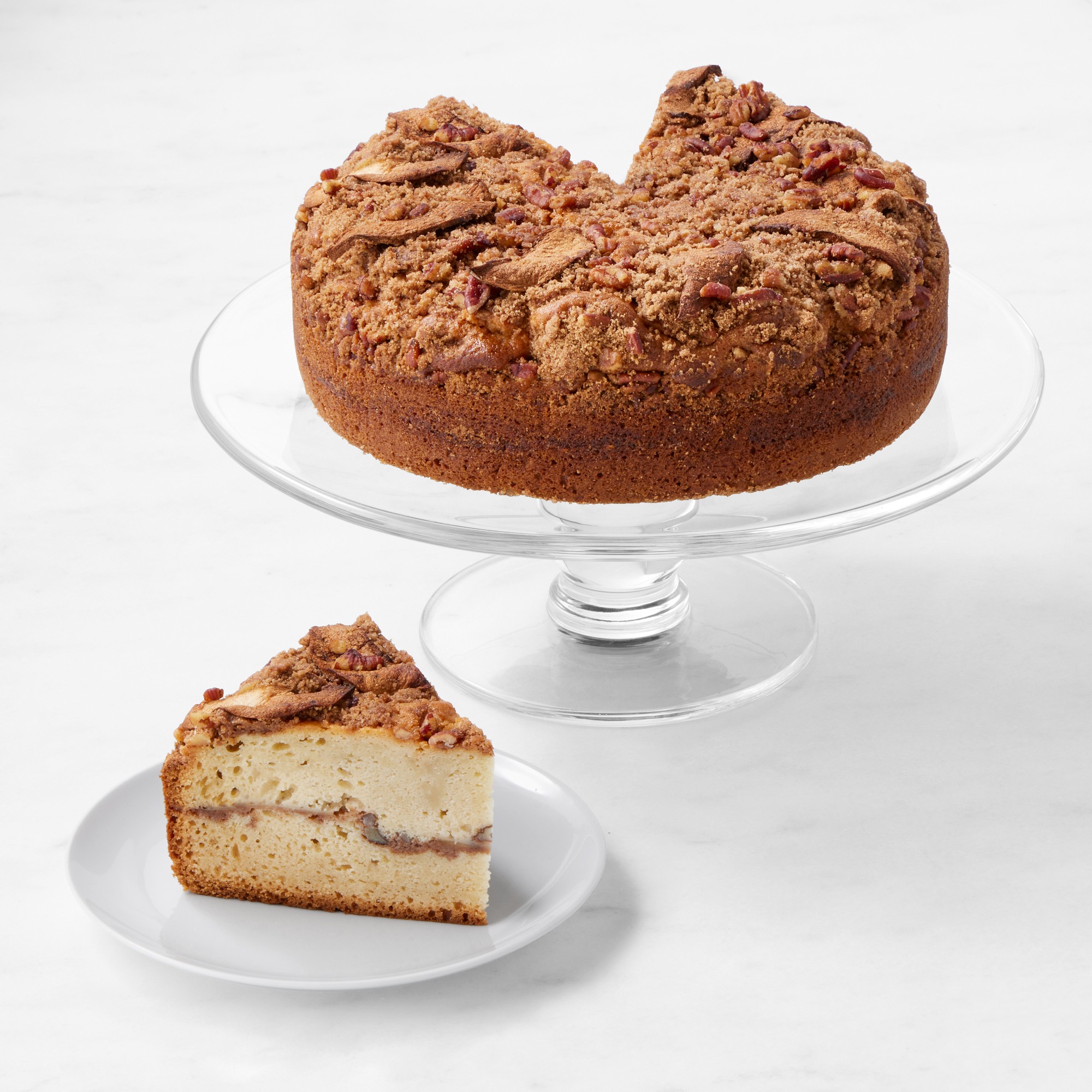 Jane's Sweet Things Apple Pecan Coffee Cake, Serves 12