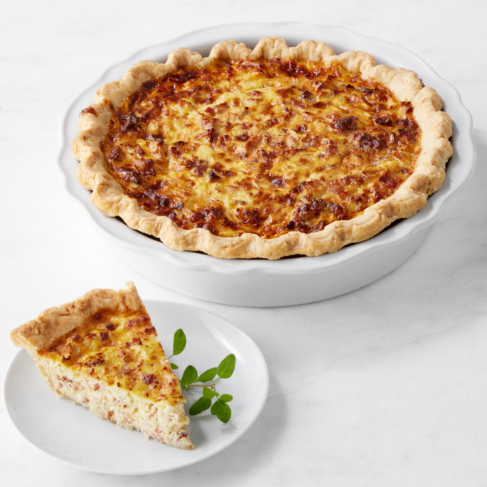 Quiche Lorraine Pie, Serves 8