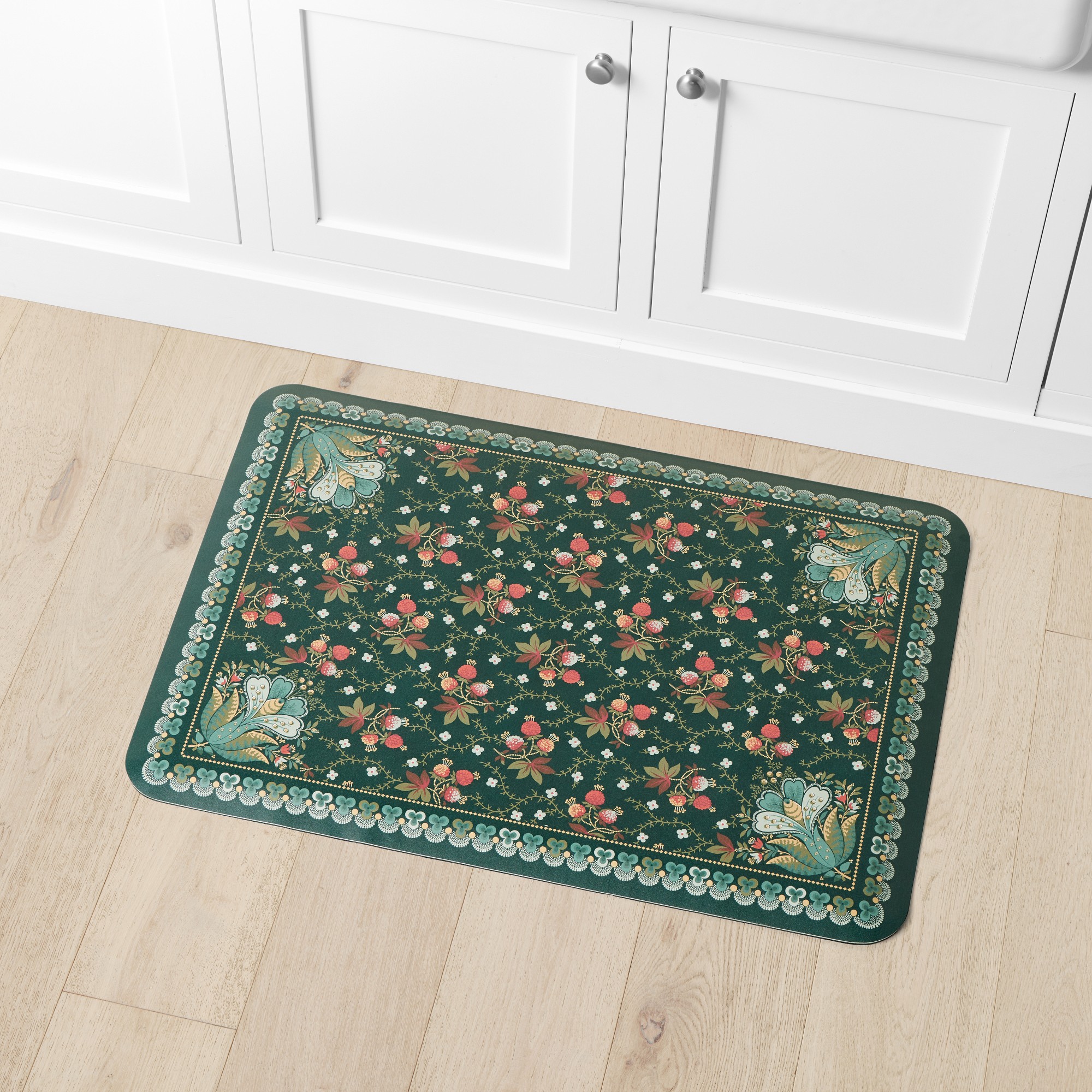 Happy Feet Meadowberry Cushioned Kitchen Mat