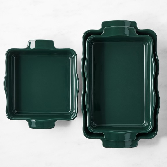 Emile Henry 3Piece Ruffled Bakeware Set Williams Sonoma