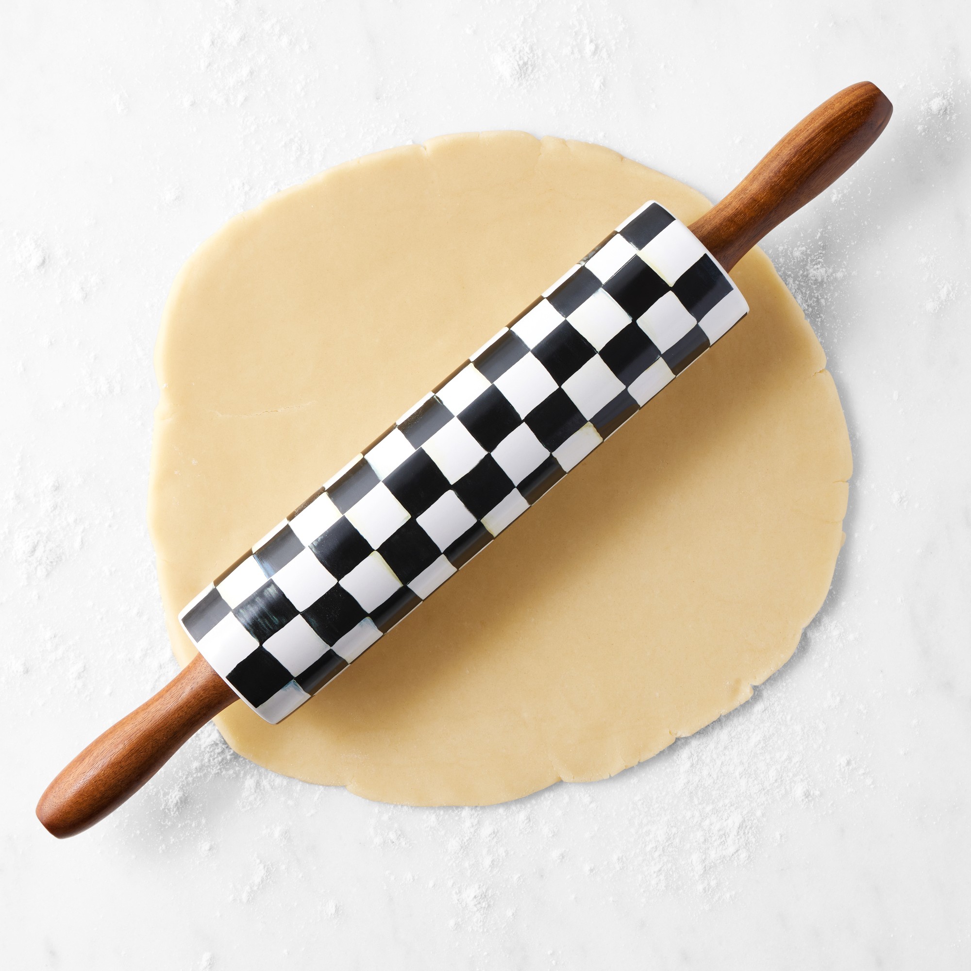 MacKenzie-Childs Courtly Check Rolling Pin