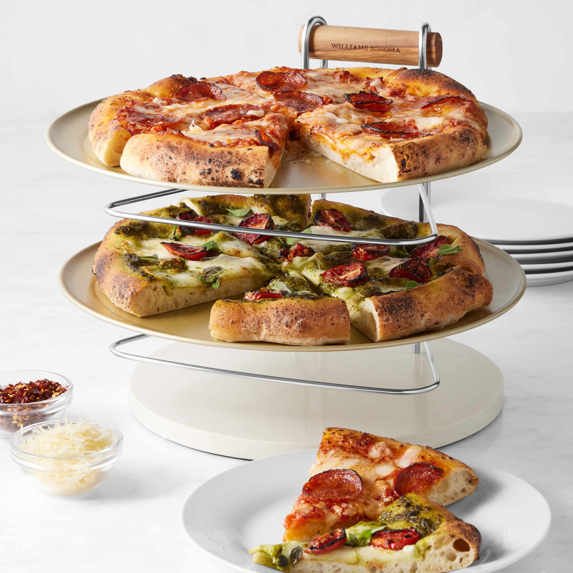 Williams Sonoma Pizza Serving Tower