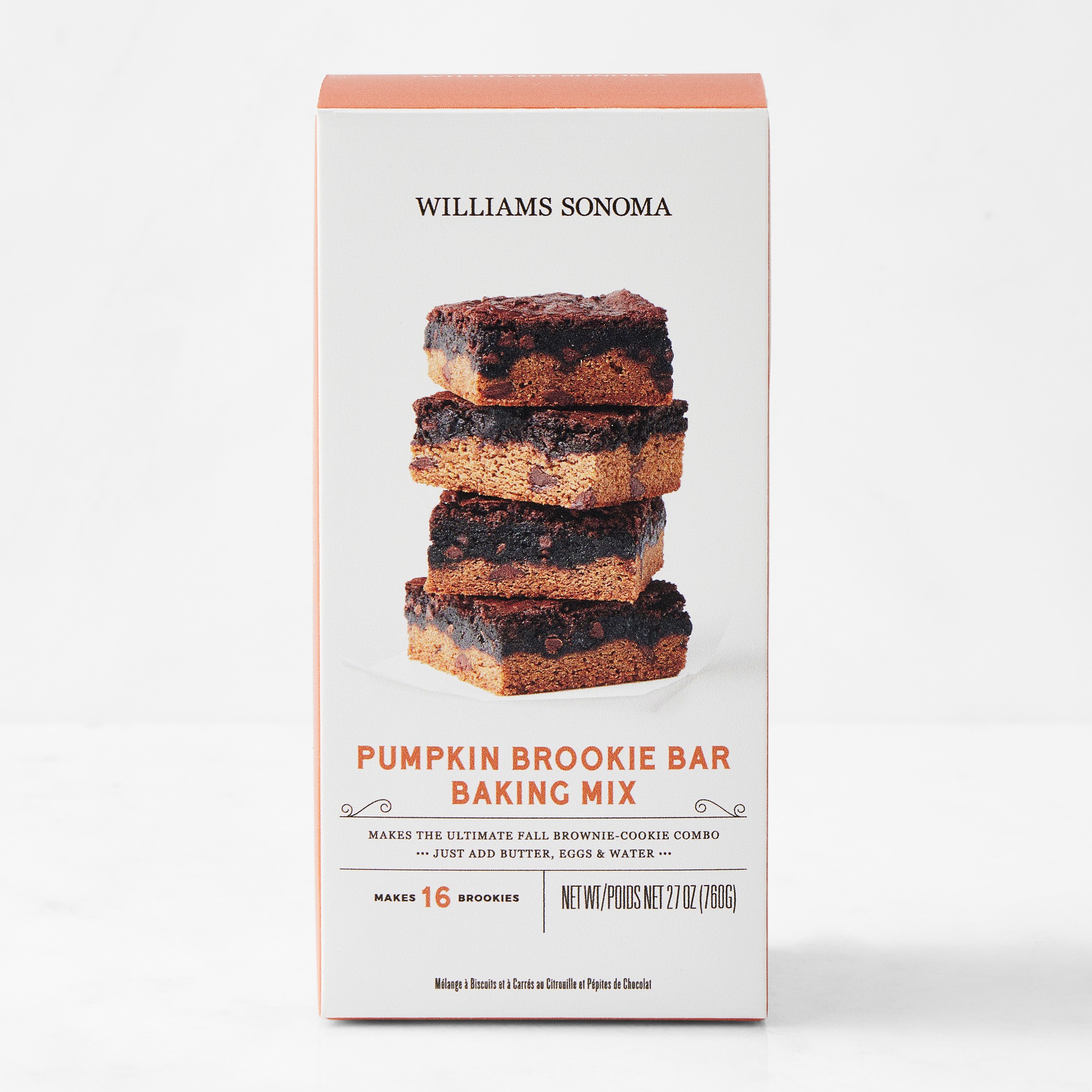 Williams Sonoma Brookie Bar Baking Mix, Pumpkin