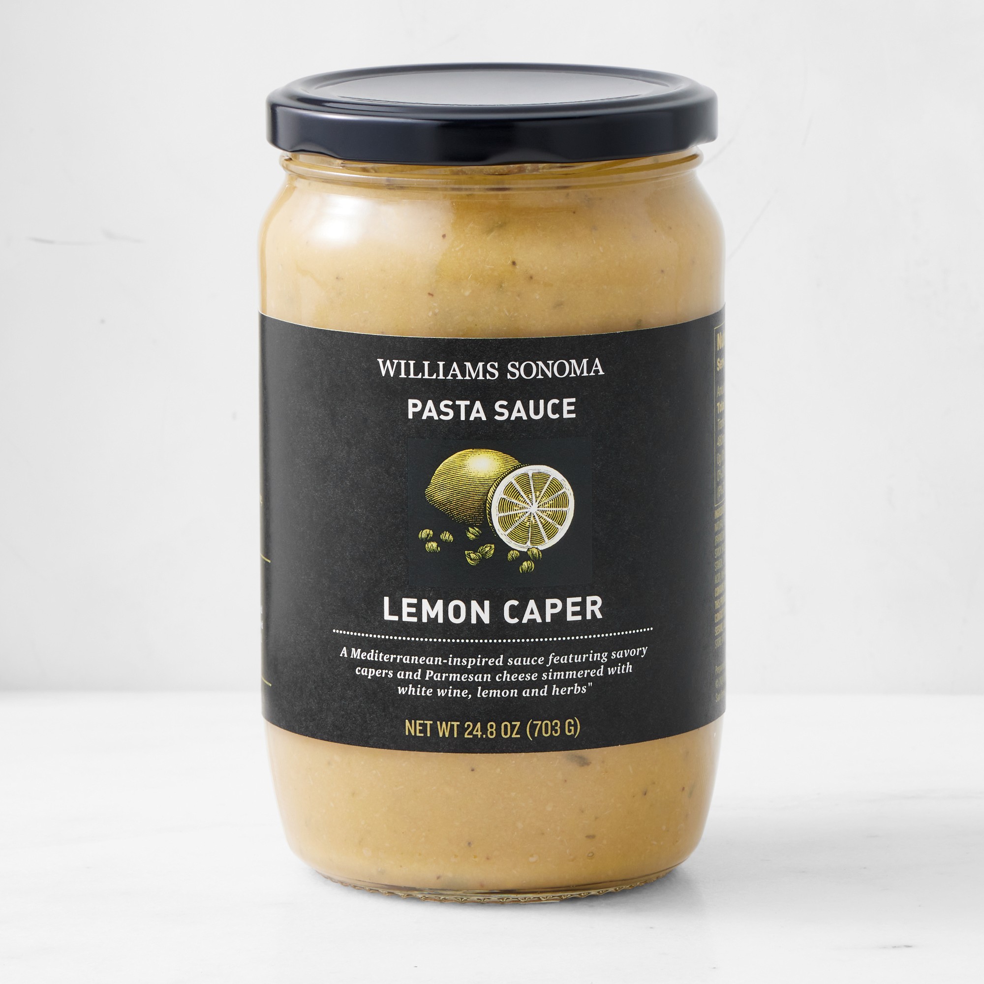 Williams Sonoma Pasta Sauce, Lemon Caper