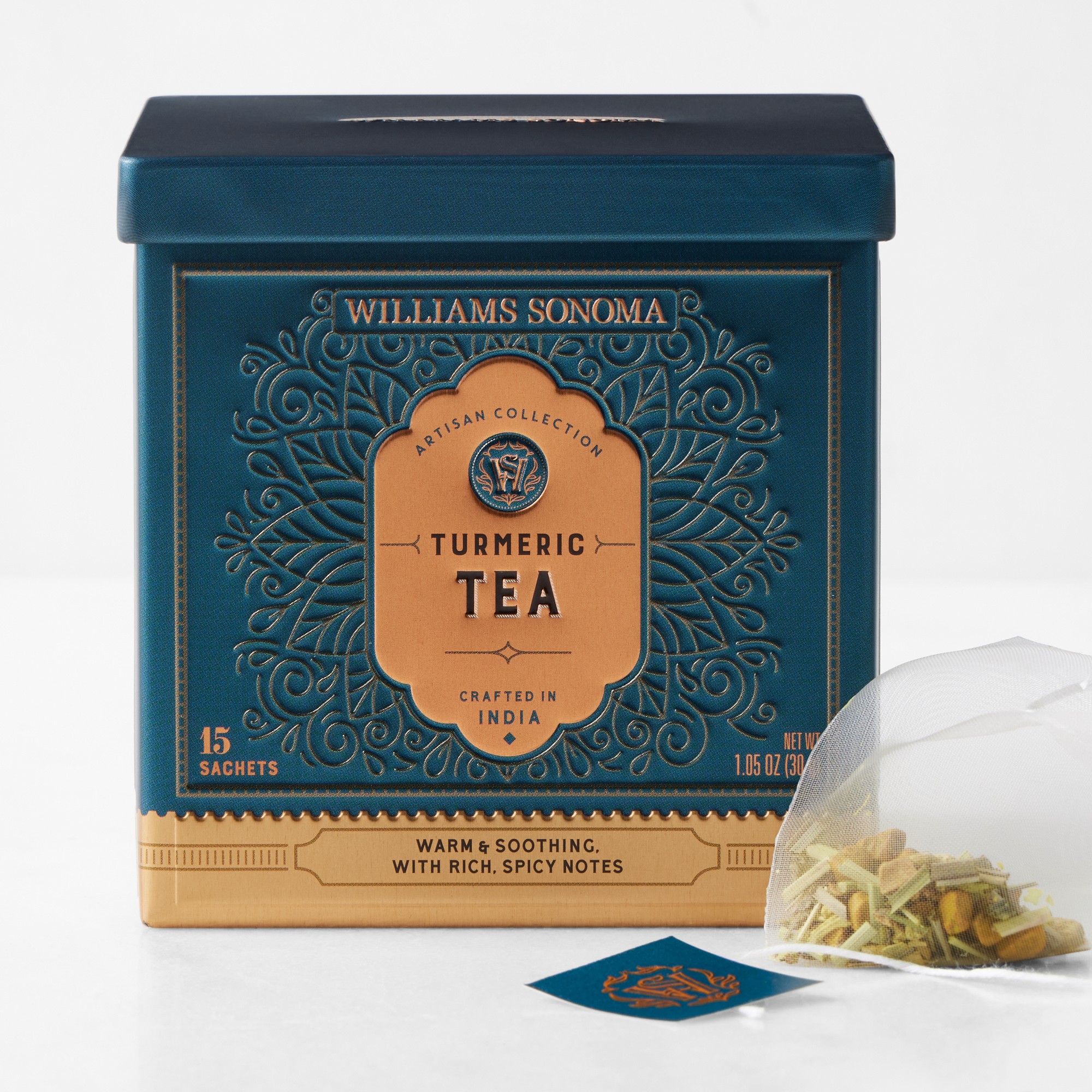 Williams Sonoma Signature Tin, Vitality Turmeric Tea