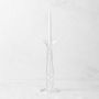 Glass Taper Candleholder, Short