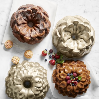 Nordic Ware Magnolia Bundt Cake Pan Williams Sonoma