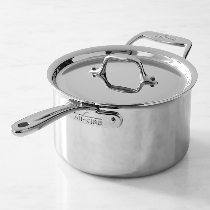 All-Clad G5&#8482; Graphite Core Stainless-Steel Saucepan, 4-Qt.