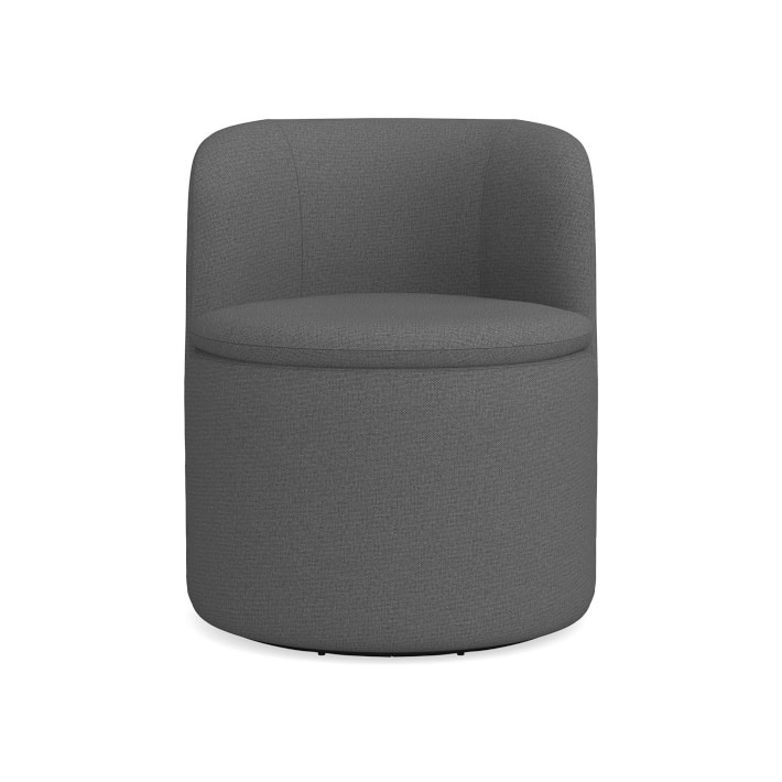 OPEN BOX: &#160;Agnes Upholstered Swivel Dining Chair