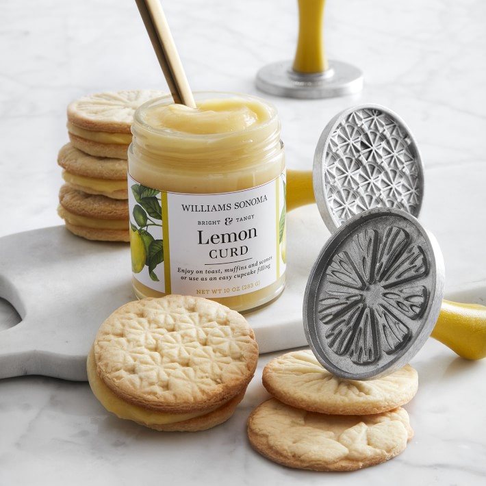 Nordic Ware Cast Aluminum Citrus Cookie Stamps, Set of 3 Williams Sonoma