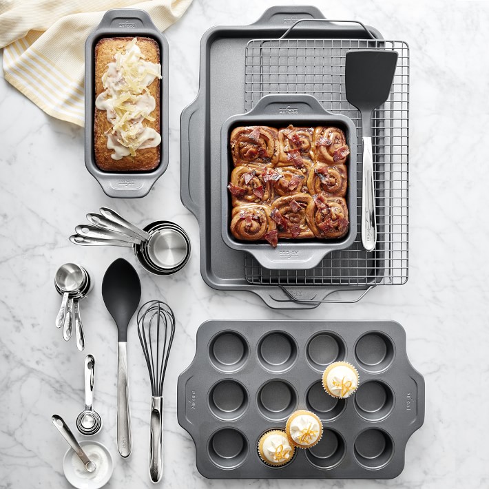 All Clad Nonstick Pro Release 5 Piece Bakeware Set Williams Sonoma