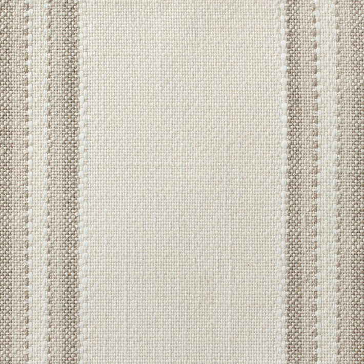 Fabric By The Yard, Performance Double Stripe, Cloud