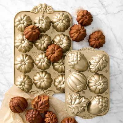 Nordic Ware Fall Cakelet Pan | Seasonal Cake Pan | Williams Sonoma