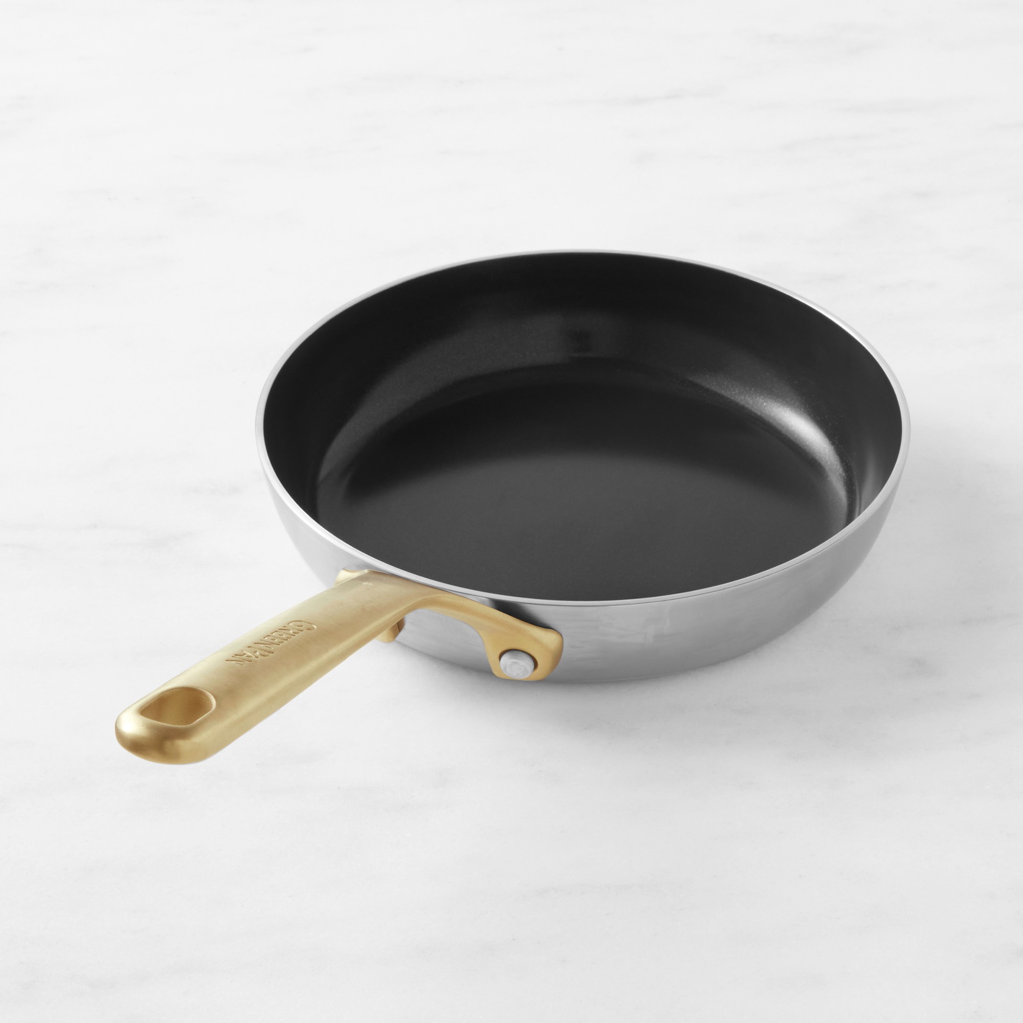 GreenPan™ GP5 Stainless-Steel Ceramic Nonstick Fry Pan