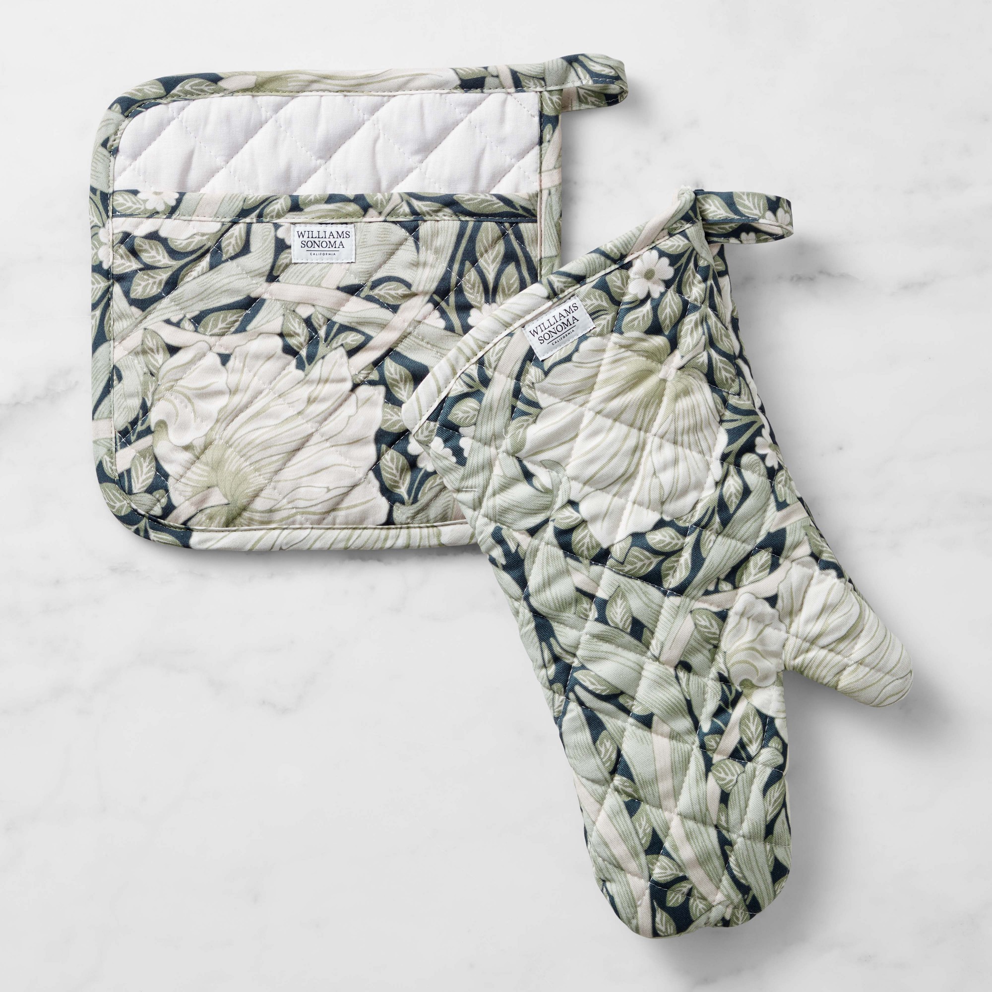 Williams Sonoma x Morris & Co. Mitt Potholder Set