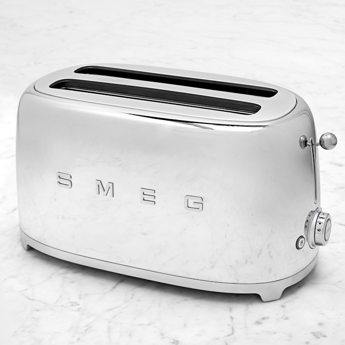 SMEG 4-Slice Toaster 'Chrome'