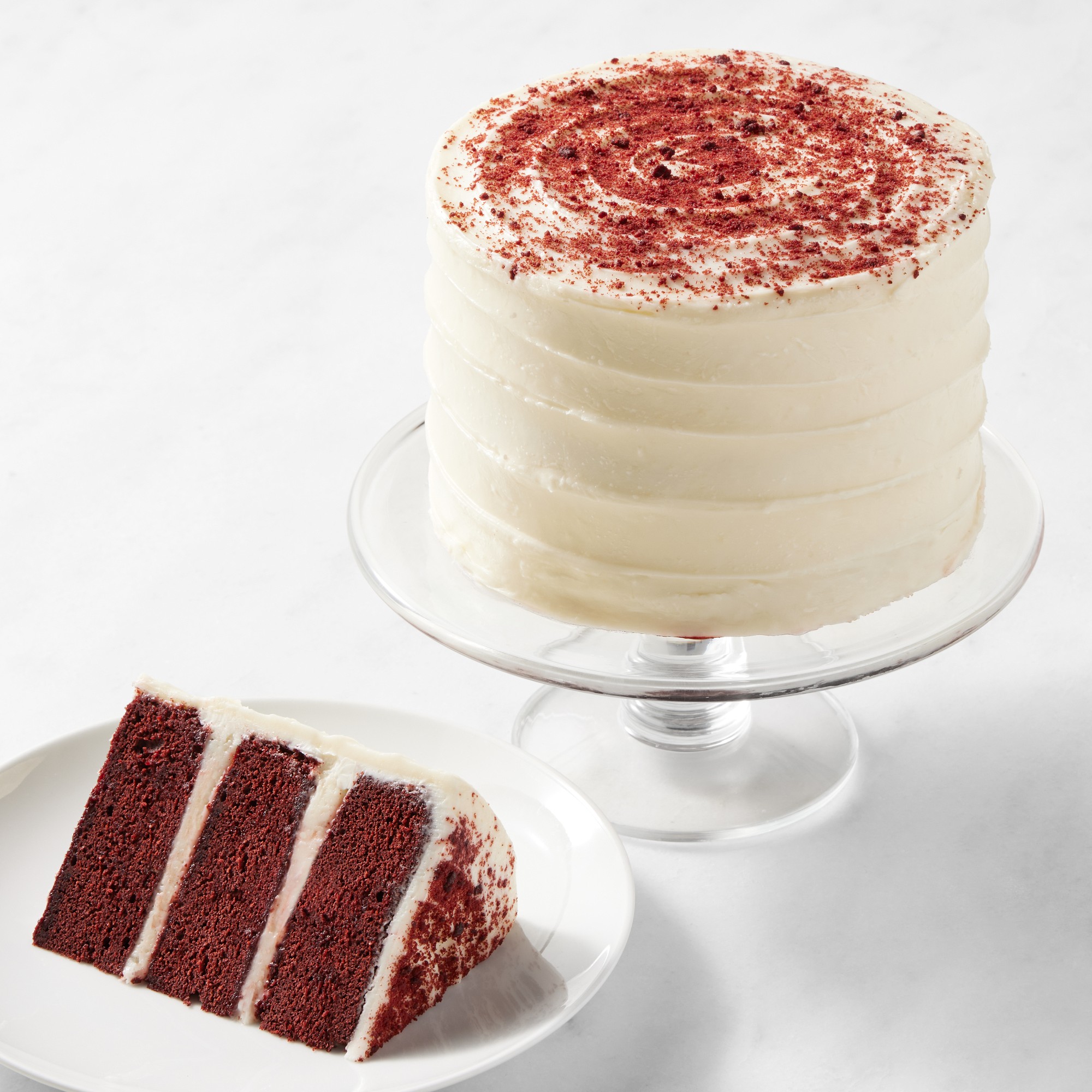 Williams Sonoma Test Kitchen Three-Layer Red Velvet Cake, Serves 6-8